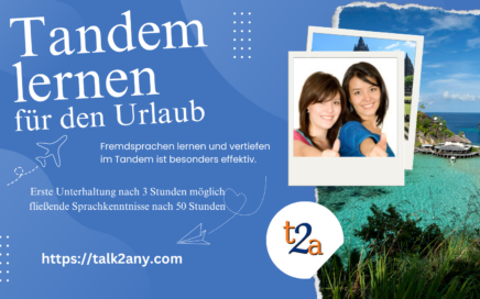 Sprachelernen mit Talk2Any